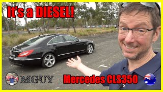 MercedesBenz CLS350 CDI BlueEfficiency  Review and Test Drive  MGUY Australia [upl. by Adliw]