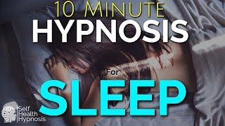 10 Minute Hypnosis For Sleep NLP Guided Meditation Deep Sleep  Self Health Hypnosis [upl. by Notnirb]