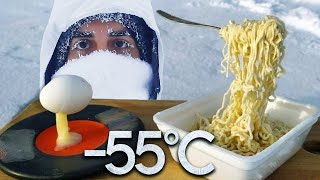 8 Crazy Experiments at 55°C 67°F The coldest city in the World Yakutsk [upl. by Lorita591]