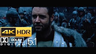 Gladiator  Opening Scene HDR  4K  51 [upl. by Wimsatt]