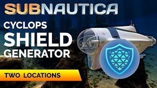 Cyclops Shield Generator Location  SUBNAUTICA [upl. by Maighdlin]