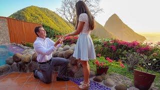 SURPRISE Proposal in PARADISE She Had NO Idea [upl. by Zarah937]