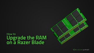 How to upgrade RAM on the Razer Blade [upl. by Anek]