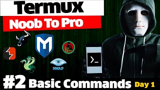 Termux Full Course  Termux Basic Commands   Day 1 [upl. by Lirbij]