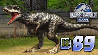 Leveling Up Indominus  Jurassic World  The Game  Ep 89 HD [upl. by Gulgee]