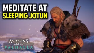 How to Explore the Sleeping Jotun amp Meditate at its Peak  Of Blood and Gods  AC Valhalla [upl. by Fabron]