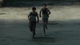 Thomas runs The Maze with Minho The Maze Runner [upl. by Koralie]