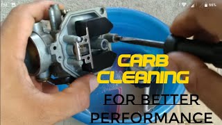 Carburetor cleaning in easy way Tagalog [upl. by Haran]