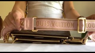 Strap Wear Options  Louis Vuitton Multi Pochette Accessoires 2019  Chanel LV [upl. by Aroda]