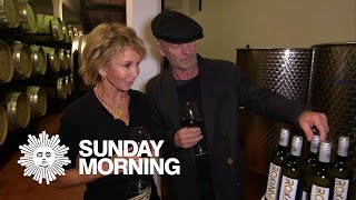 Sting and Trudie Styler at home in Tuscany [upl. by Earissed662]