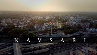 NAVSARI CITY 4K l CINEMATIC l નવસારી [upl. by Imeaj]