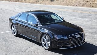 Audi S8  First Drive [upl. by Zorina396]