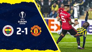 MAÇ ÖZETİ Fenerbahçe 21 Manchester United [upl. by Breskin524]