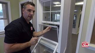 Single Hung Window How to Use amp Clean  DampW Windows [upl. by Norrej]