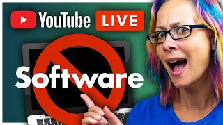 How to Go Live on YouTube from a Computer Without Software [upl. by Goldina]