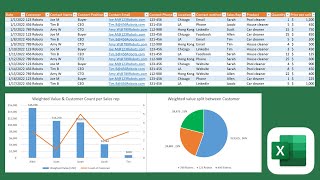 CRM Template in Excel [upl. by Kellda]