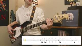 Queen  Good Old Fashioned Lover Boy Bass Cover WITH PLAY ALONG TABS [upl. by Neehcas]