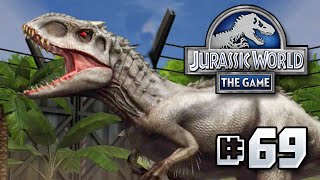 INDOMINUS REX amp HYBRIDS  GIVEAWAY  Jurassic World  The Game  Ep 69 HD [upl. by Korie]