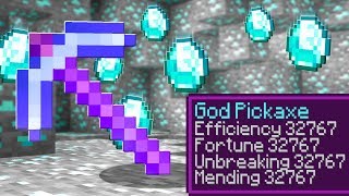 MAX Level Fortune 32767 Pickaxe in Minecraft Max Level Enchantments [upl. by Faxun370]