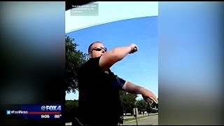 Officer smashes window after driver repeatedly refuses to comply [upl. by Atirhs]