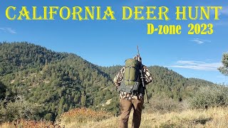 CALIFORNIA DEER HUNT 2023 [upl. by Alin821]