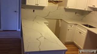 Calacatta Classique Quartz from MSI for Kitchen in Rocky Hill CT [upl. by Fording]