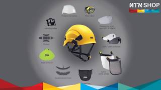 Petzl STRATO® amp VERTEX® Helmet Accessories [upl. by Diraj889]