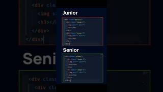 The Truth About Junior vs Senior FrontEnd Developers Html [upl. by Oiliruam]