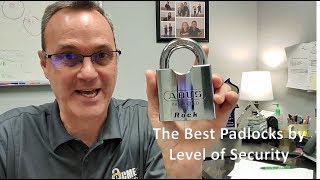 The 4 Best Padlocks by Level of Security [upl. by Aseeral]