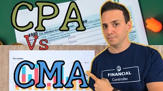 CPA vs CMA Certificate  What Are The Differences and How To Choose [upl. by Niknar228]