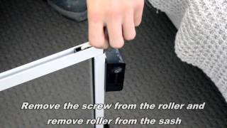 Changing Sliding Window Roller [upl. by Chane80]