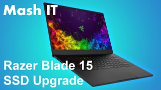 Razer Blade 15 Base model 2019 SSD Upgrade [upl. by Filipe]