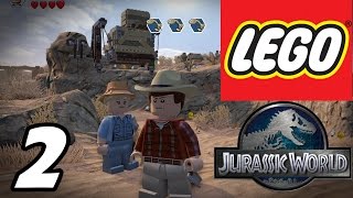 LEGO Jurassic World  Part 2 quotDig Sitequot Gameplay Walkthrough 1080p [upl. by Saimon]