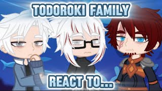 Todoroki Family React To Videos  Dabihawks  Part 1  Remake [upl. by Chafee]