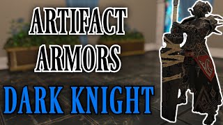 Dark Knight Artifact Armors HW to SHB FFXIV [upl. by Roos]