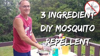 3 Ingredient DIY Mosquito Repellent [upl. by Donelle]