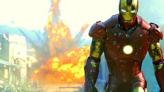 Iron Man vs Terrorists  Gulmira Fight Scene  Movie CLIP HD [upl. by Adnolohs200]