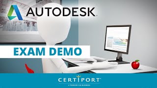 Autodesk Certification exam demo [upl. by Lorou]