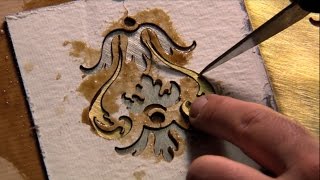 How was it made Boulle Marquetry [upl. by Lartnom]