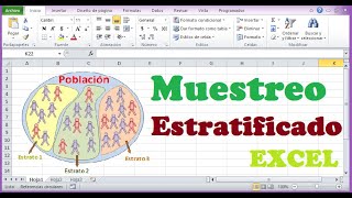 Muestreo estratificado en Excel [upl. by Dulcia]