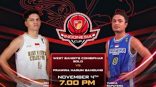 IBL INDONESIA CUP  West Bandits Combiphar Solo vs Prawira Harum Bandung  Day 1 [upl. by Enelrad]