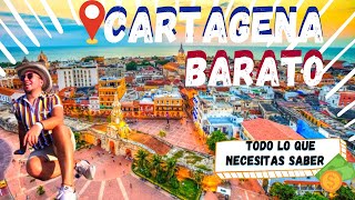 CARTAGENA BARATO ‼️COSTOS‼️GUIA COMPLETA ✅ ¿Qué hacer ¿Cómo llegar ¿Dónde dormir Parte 1 ✈ 🇨🇴 [upl. by Allain]