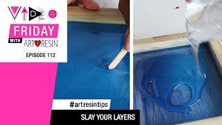 How Do You Pour Multiple Resin Layers [upl. by Osnofledi853]