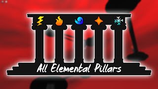 How to do all elemental pillars in LOTBS  Legend Of The Bone Sword Roblox [upl. by Olihs]