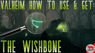 Valheim How to get and use the Wishbone Accessory  Item [upl. by Audy479]