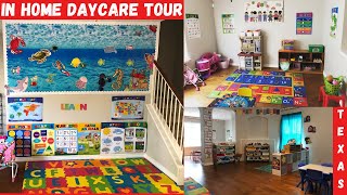 In home Daycare Tour 2022  Small Space Set up [upl. by Nyleda]