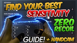 Find Your Best Sensitivity  GuideTutorial PUBG MOBILE with Handcam [upl. by Remliw190]