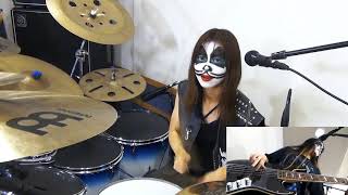 KISS  Detroit Rock City 【Drum Cover】 [upl. by Hatti27]