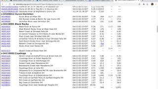 Finding streamflow data on the USGS NWIS website [upl. by Eugen]