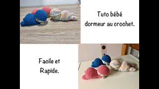 Tuto bébé dormeur au crochet [upl. by Helsie]